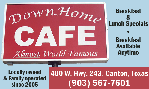 Downhome Cafe RC Ballot Ad