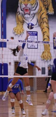 The Wills Point Lady Tigers will have some ground to make up to earn a playoff spot in 2022, finishing round one of district play with a 1-5 record. Photo courtesy of WPHS Yearbook staff